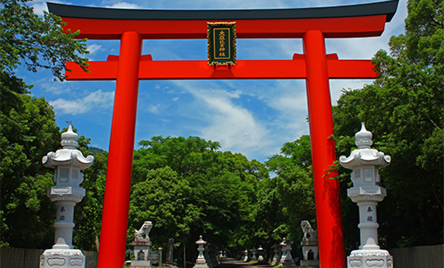 大麻比古神社鳥居