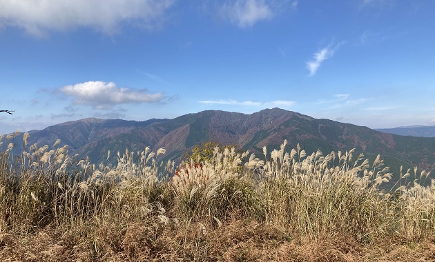 日名倉山から見た後山方面の眺め(イメージ)